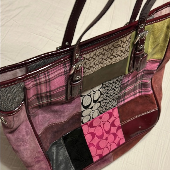 Coach Patchwork Tote Bag - Multicolor - Picture 2 of 12
